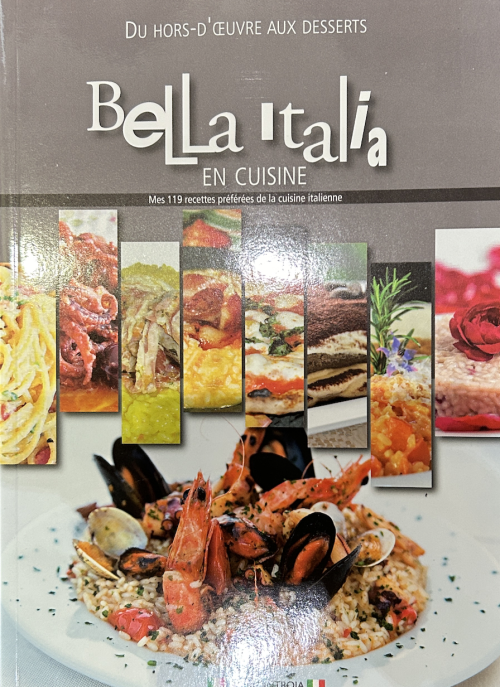 Livre cuisine Bella Italia